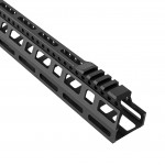 AR-10/LR-308 M-Lok 18" D-Cut Handguard Rail System (Made in USA)